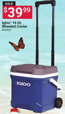 Ace Hardware Igloo 16 Qt. Wheeled Cooler offer