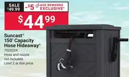 Ace Hardware Suncast 150' Capacity Hose Hideaway offer