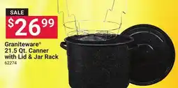 Ace Hardware Graniteware 21.5 Qt. Canner with Lid & Jar Rack offer