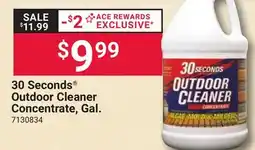 Ace Hardware 30 Seconds Outdoor Cleaner Concentrate Gal offer