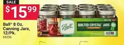 Ace Hardware Ball 8 Oz. Canning Jars 12/Pk offer