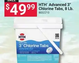 Ace Hardware HTH Advanced 3 Chlorine Tabs, 8 Lb offer