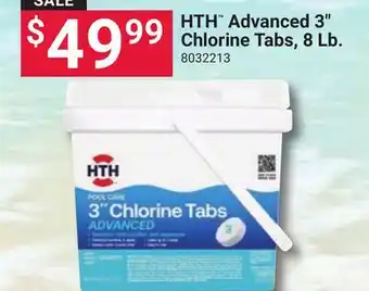 Ace Hardware HTH Advanced 3 Chlorine Tabs, 8 Lb offer