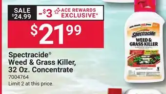 Ace Hardware Spectracide Weed & Grass Killer, 32 Oz. Concentrate offer