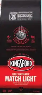Ace Hardware Kingsford Match Light Charcoal Briquets, 12 Lb offer
