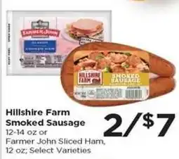 Food 4 Less Hillshire Farm Smoked Sausage offer