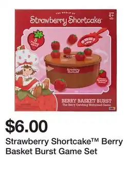 Five Below Strawberry Shortcake Berry Basket Burst Game Set offer