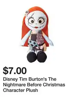 Five Below Disney Tim Burton's The Nightmare Before Christmas Character Plush offer