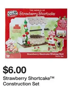 Five Below Strawberry Shortcake Construction Set offer