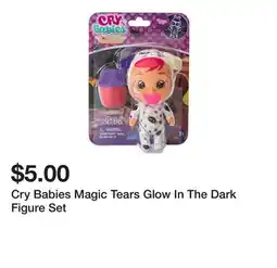 Five Below Cry Babies Magic Tears Glow In The Dark Figure Set offer