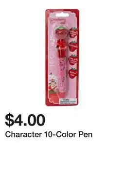 Five Below Character 10-Color Pen offer