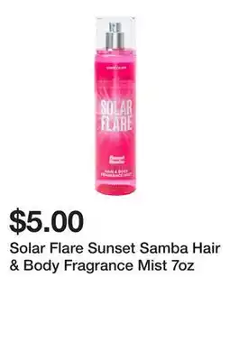 Five Below Solar Flare Sunset Samba Hair & Body Fragrance Mist 7oz offer