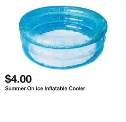 Five Below Summer On Ice Inflatable Cooler offer