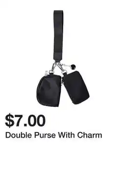 Five Below Double Purse With Charm offer