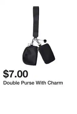 Five Below Double Purse With Charm offer