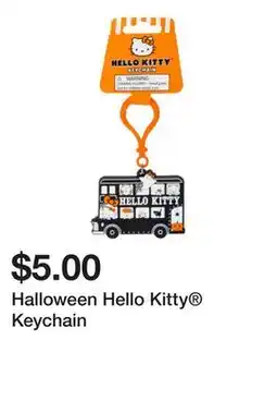Five Below Halloween Hello Kitty Keychain offer