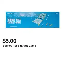Five Below Bounce Toss Target Game offer
