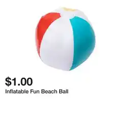 Five Below Inflatable Fun Beach Ball offer