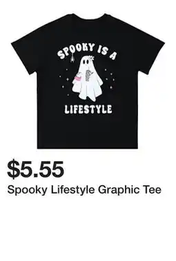 Five Below Spooky Lifestyle Graphic Tee offer