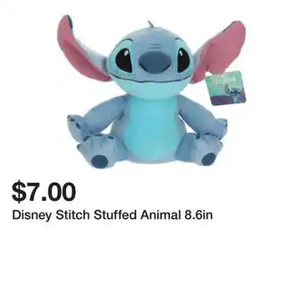 Five Below Disney Stitch Stuffed Animal 8.6in offer
