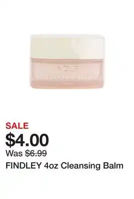 Marshalls FINDLEY 4oz Cleansing Balm offer
