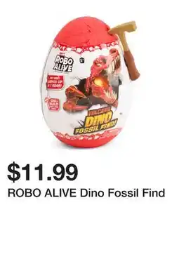Marshalls ROBO ALIVE Dino Fossil Find offer