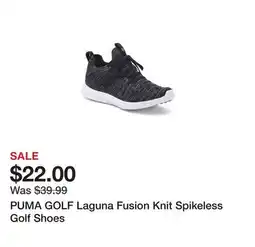 Marshalls PUMA GOLF Laguna Fusion Knit Spikeless Golf Shoes offer