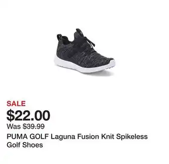 Marshalls PUMA GOLF Laguna Fusion Knit Spikeless Golf Shoes offer
