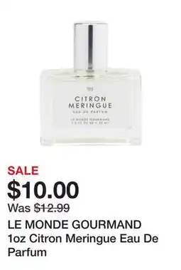 Marshalls LE MONDE GOURMAND 1oz Citron Meringue Eau De Parfum offer