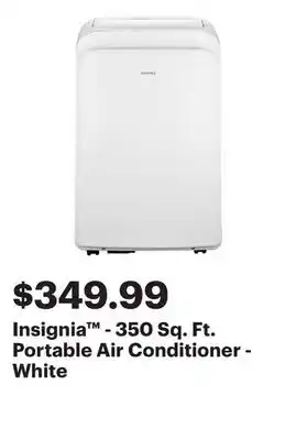 Best Buy Insignia - 350 Sq. Ft. Portable Air Conditioner - White offer