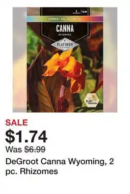 Tractor Supply Company DeGroot Canna Wyoming, 2 pc. Rhizomes offer