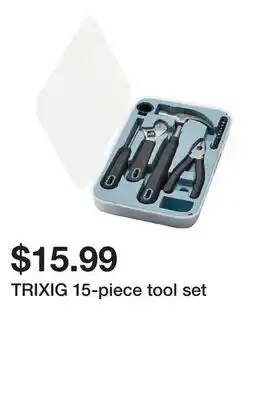Ikea TRIXIG 15-piece tool set offer