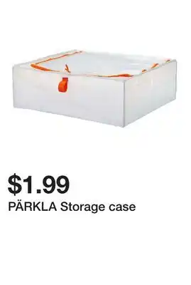 Ikea PÄRKLA Storage case offer
