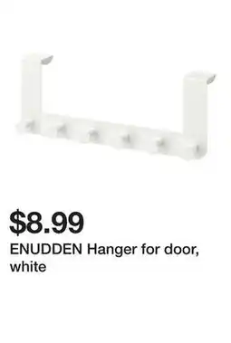 Ikea ENUDDEN Hanger for door, white offer