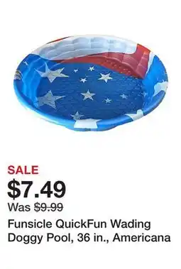 Tractor Supply Company Funsicle QuickFun Wading Doggy Pool, 36 in., Americana offer