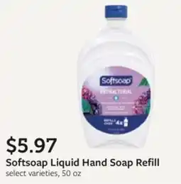 Fareway Softsoap Liquid Hand Soap Refill offer