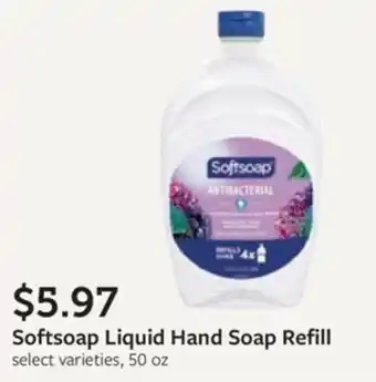 Fareway Softsoap Liquid Hand Soap Refill offer