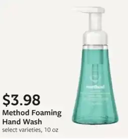 Fareway Method Foaming Hand Wash offer