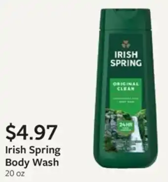 Fareway Irish Spring Body Wash offer