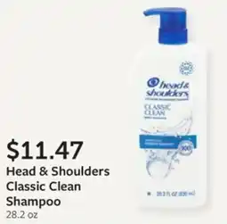 Fareway Head & Shoulders Classic Clean Shampoo offer
