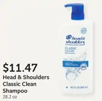 Fareway Head & Shoulders Classic Clean Shampoo offer