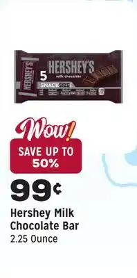 Grocery Outlet Milk Chocolate Bar offer