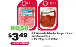 Grocery Outlet Olli Salumeria Salami or Pepperoni, 4 oz offer