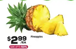 Grocery Outlet Pineapples offer