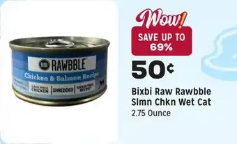Grocery Outlet Rawbble Slmn Chkn Wet Cat offer