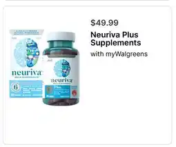 Walgreens Neuriva Plus Supplements offer