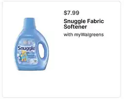 Walgreens Snuggle Fabric Softener offer