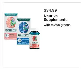 Walgreens Neuriva Supplements offer