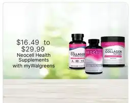 Walgreens Neocell Health Supplements offer