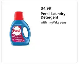 Walgreens Persil Laundry Detergent offer